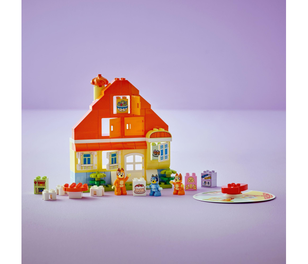 LEGO DUPLO Bluey Dom rodzinny Blue z grą pamięciową 10459 - 1331692 - zdjęcie 6